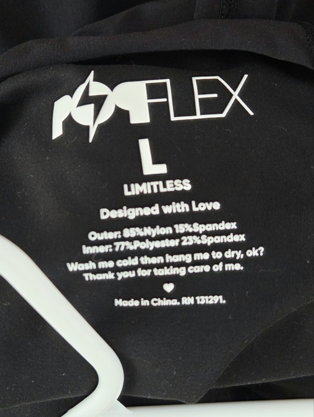 Popflex Tie-Breaker Superdress Black Size Large - Picture 5 of 5